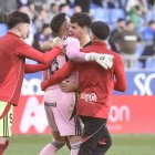 Los goles de Javi Hernández y Nikola Maras dieron la victoria al Mirandés en Huesca.