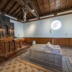 La rehablitación de la ermita de San Amaro se ha desarrollado en los últimos 11 meses con una inversión de 320.000 euros.