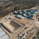 Planta en construcción de biogás de FiveBioenergy en Lorca