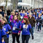 Instante de la Marcha Solidaria por el Día de la Mujer 2026.