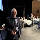 El presidente de la Asociación de Sumilleres de Aranda y la Ribera, Miguel Ángel de Domingo Cabestrero