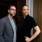 Leo Sidran y Leonor Watling.