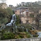 Imagen del cascada de Orbaneja del Castillo.