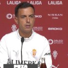 Borja Jiménez en la previa del partido.