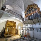Imagen del interior de la Iglesia del Hospital del Rey.