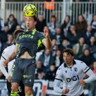 Luengo, durante el partido contra el Ceuta.