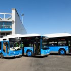 La solidaridad de Madrid devuelve el color azul a la flota de autobuses de Burgos cuatro décadas después.