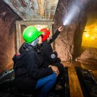 Ciencia y fantasía atrapan al visitante que surca el nivel -3 de Mina Esperanza.