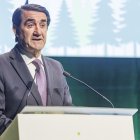 El consejero de Urbanismo, Juan Carlos Suárez-Quiñones, en el Fórum Evolución.