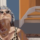 Detalle de la ilustración de la portada de 'Un lugar frente al fuego'.