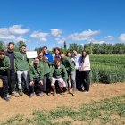 Imagen de los alumnos durante la visita.
