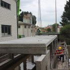 Imagen de las obras del tanque de tormentas.