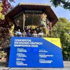 Los conciertos del escenario céntrico de los Sampedros se presentaron en el templete del Espolón.