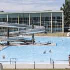 instante del primer día de apertura de las piscinas de verano de El Plantío.