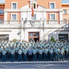 Imagen de grupo de los nuevos guardias civiles.