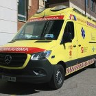 Archivo - Imagen de archivo de una ambulancia.