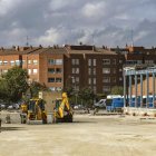 Estado de las obras que se están desarrollando en las cocheras de la carretera Poza.