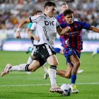 Imagen del partido del Burgos CF ante el Eldense.