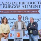 Presentación del Mercado de Productores de Burgos Alimenta en Bilbao.
