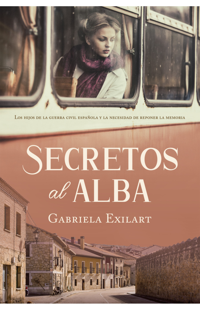 Portada del libro que Gabriela Exilart ambienta en Burgos con unas calles muy burgalesas.