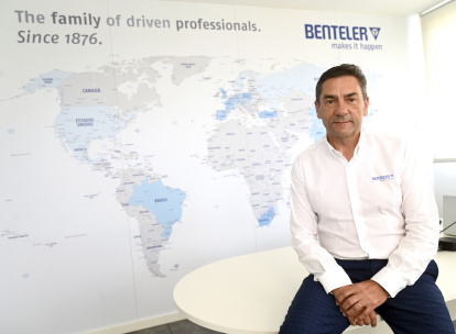 Ricardo García, director general de Benteler España y Sur de Europa