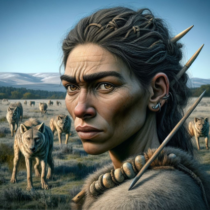 La mujer neandertal es como una mujer sapiens tribal para la Inteligencia Artificial.