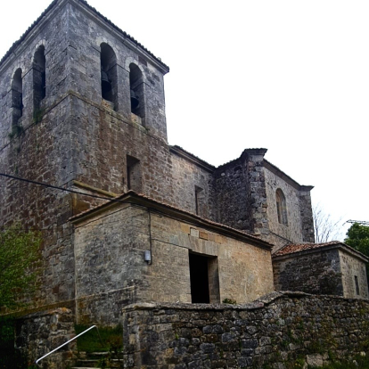 Exterior de la Iglesia de Humada