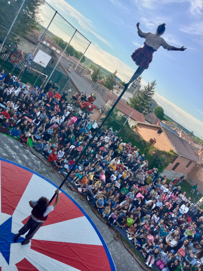 Gran gala de circo en el festival 'Rubena a la calle'.