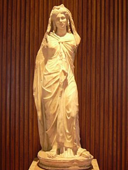 Diosa Isis se guarda en el Museo de Burgos