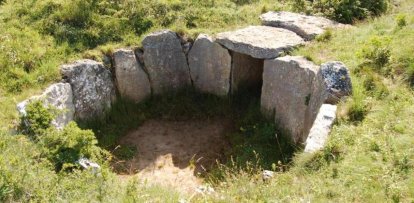 El Moreco es el dolmen más representativo de la zona.