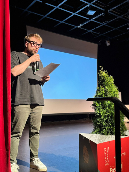 Imagen del director del Festival Internacional de Cine de Aranda