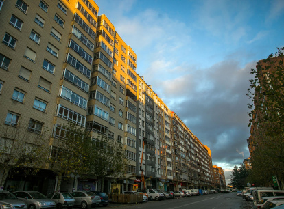 Calle Federico García Lorca, de Gamonal.