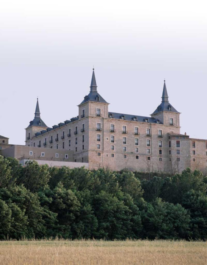 Palacio ducal de Lerma, en la plaza Mayor de la villa.-ECB