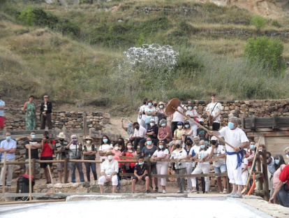 Fiesta salinera en Poza de la Sal. G. G.