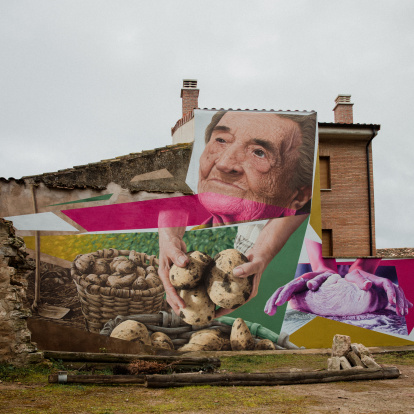 Nuevos murales creados por Christian Sasa en la provincia y la capital.