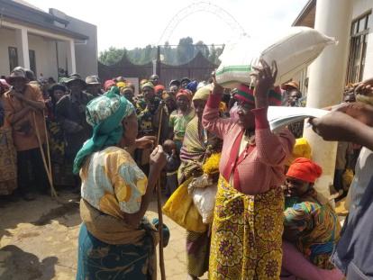 La última entrega de Proyecto Rubare han sido 20.000 kilos de alimentos.