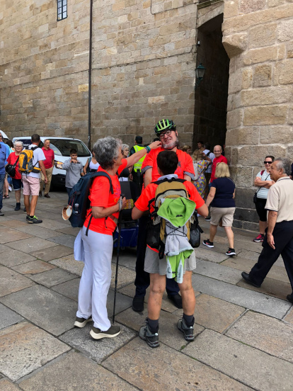 Dabiz Riaño, en Santiago de Compostela.