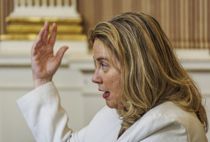 Cristina Ayala, alcaldesa de Burgos.