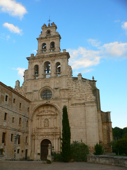 Exterior del Monasterio de la Vid, en la Ribera del Duero.