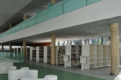 Interior de la biblioteca de San Juan, como también se la conoce.