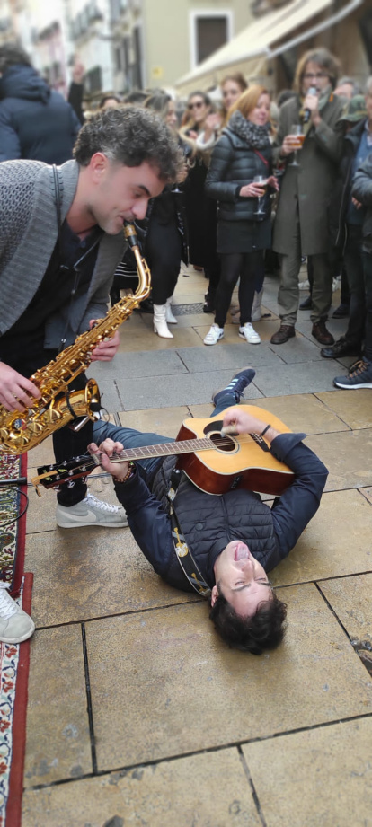 Concierto fiestón organizado recientemente por El Pez y Spritzería Encarna's.