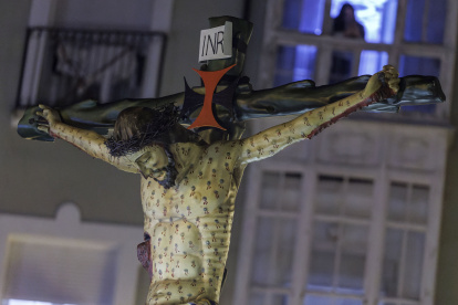 Imagen de la procesión del 'Cristo de las Santas Gotas'.