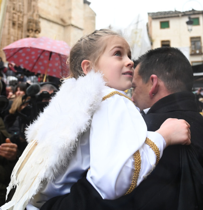 Bajada del Ángel en Aranda de Duero