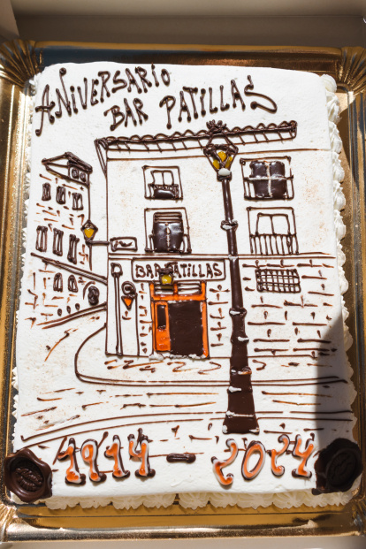 Tarta para celebrar el 111 aniversario del Patillas.