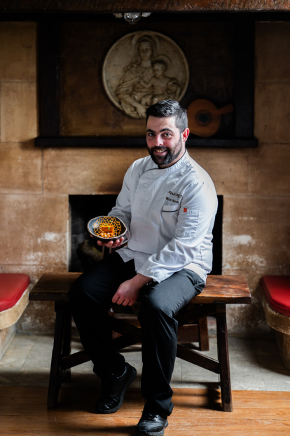 Ricardo Martín es el chef de la Posada de Pradorey