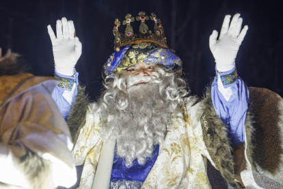 Cabalgata de los Reyes Magos en Burgos 2025.