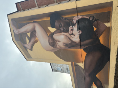 Imagen del nuevo mural de Santa Catalina