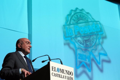 El alcalde de Valladolid, Jesús Julio Carnero, en los Premios La Posada 2024.