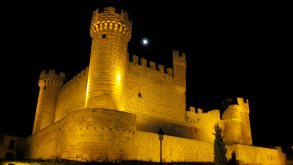 Instantánea del Castillo de Olmillos de Sasamón.