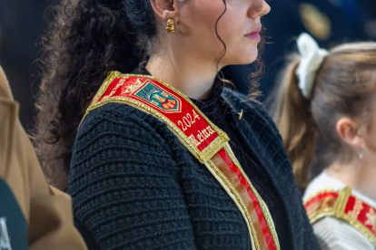 Imagen de la celebración de la entrega del Báculo de Oro.